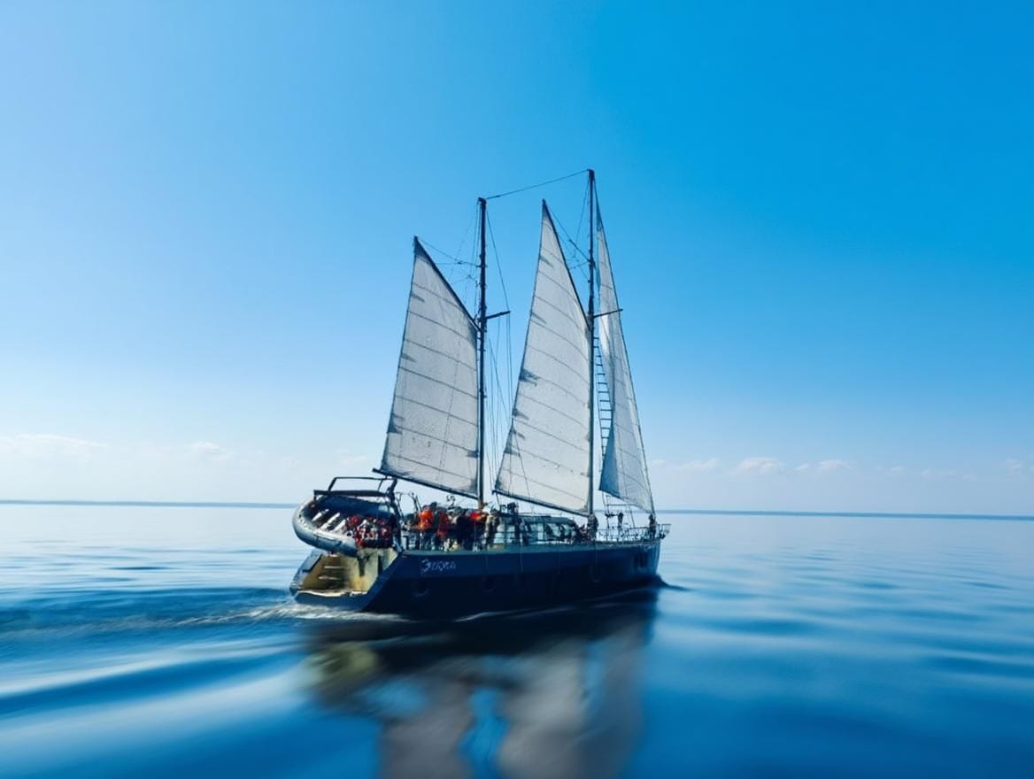 Прогулка на стальной экспедиционной яхте Эпоха