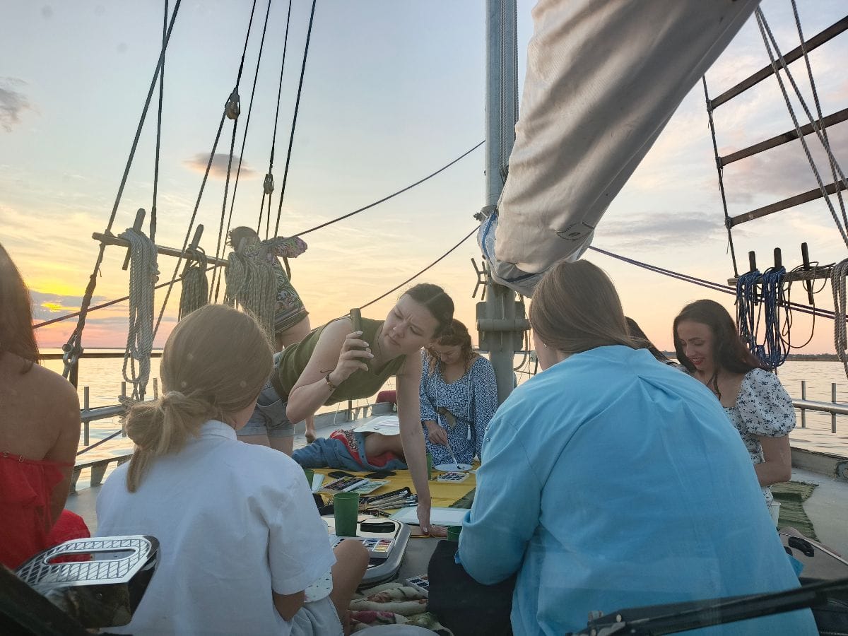 Прогулка на стальной экспедиционной яхте Эпоха - фото 10